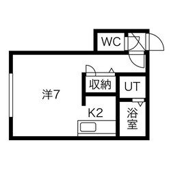 シャネル中井の物件間取画像